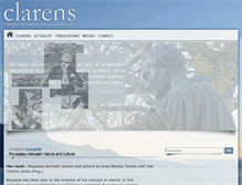 Tablet Screenshot of clarens-rousseau.com
